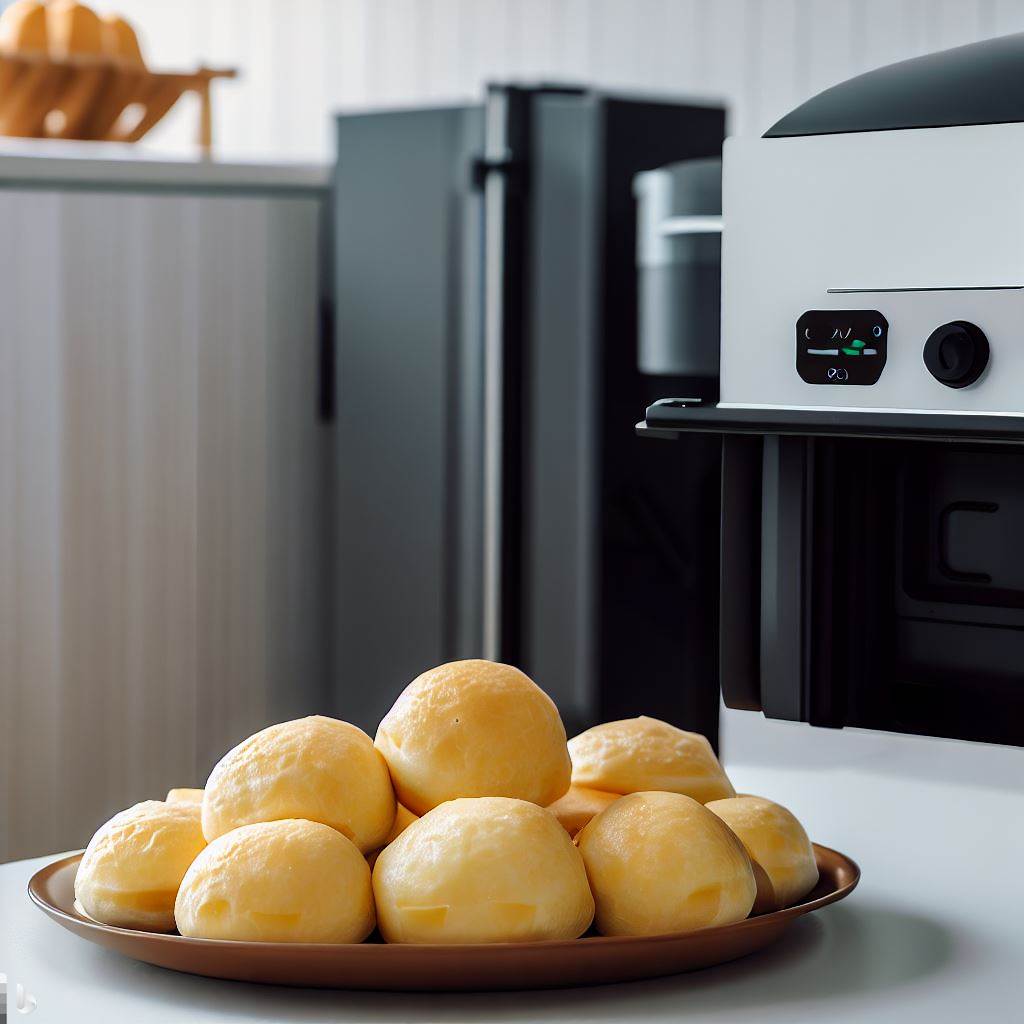 Pão de Queijjo na Airfryer